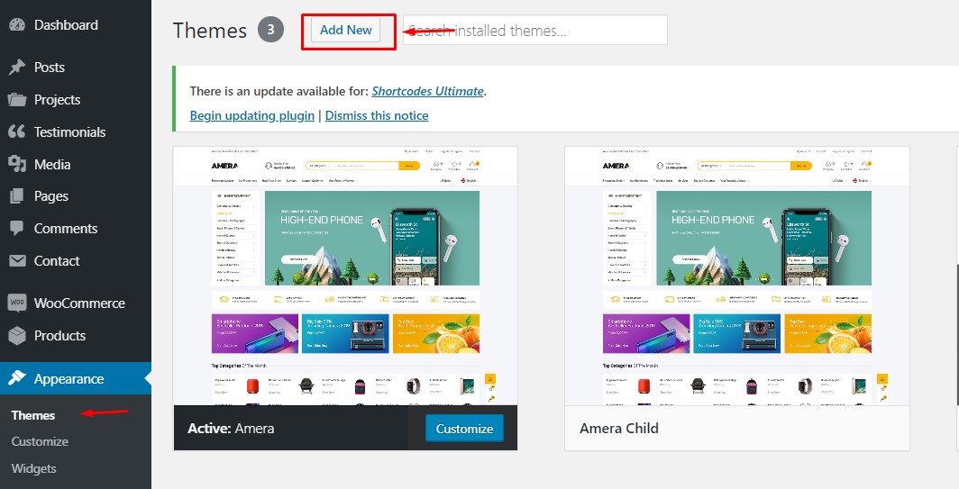 WordPress Installation