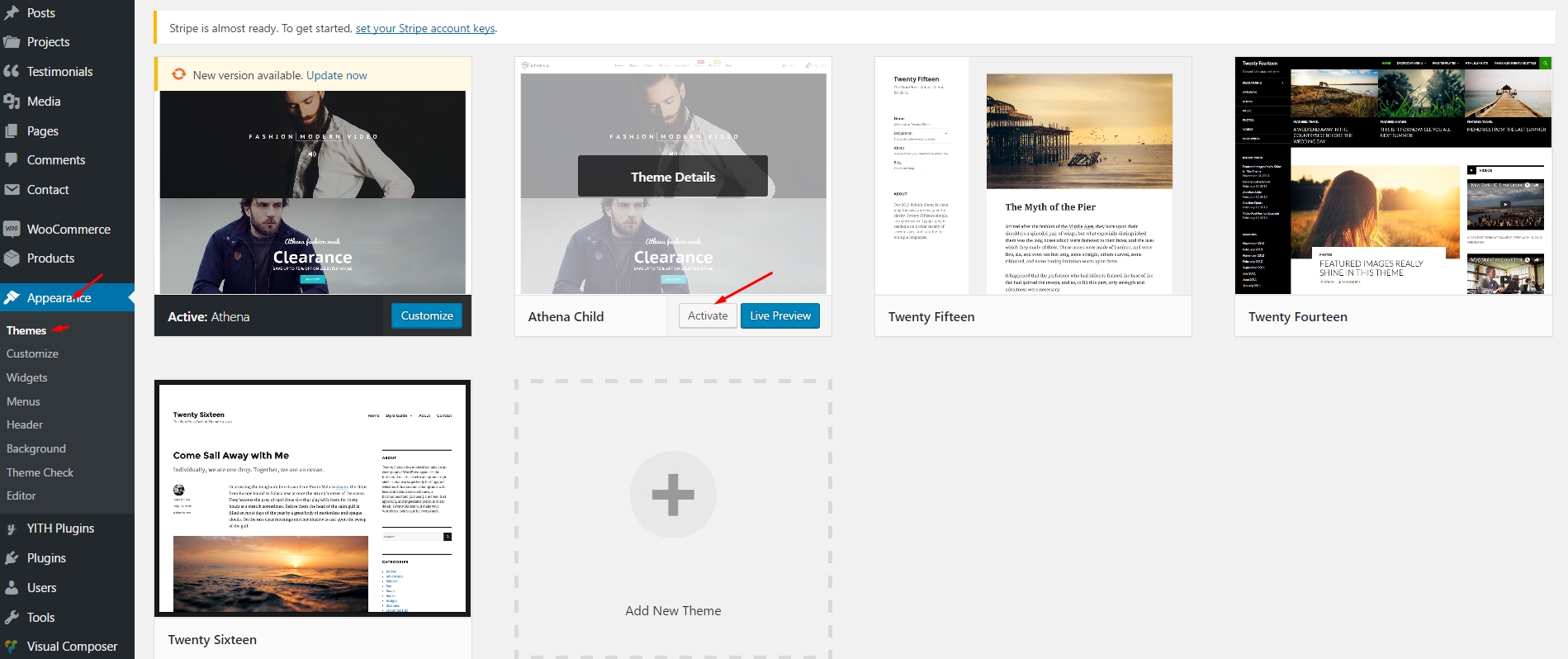 Visual Composer Elements List