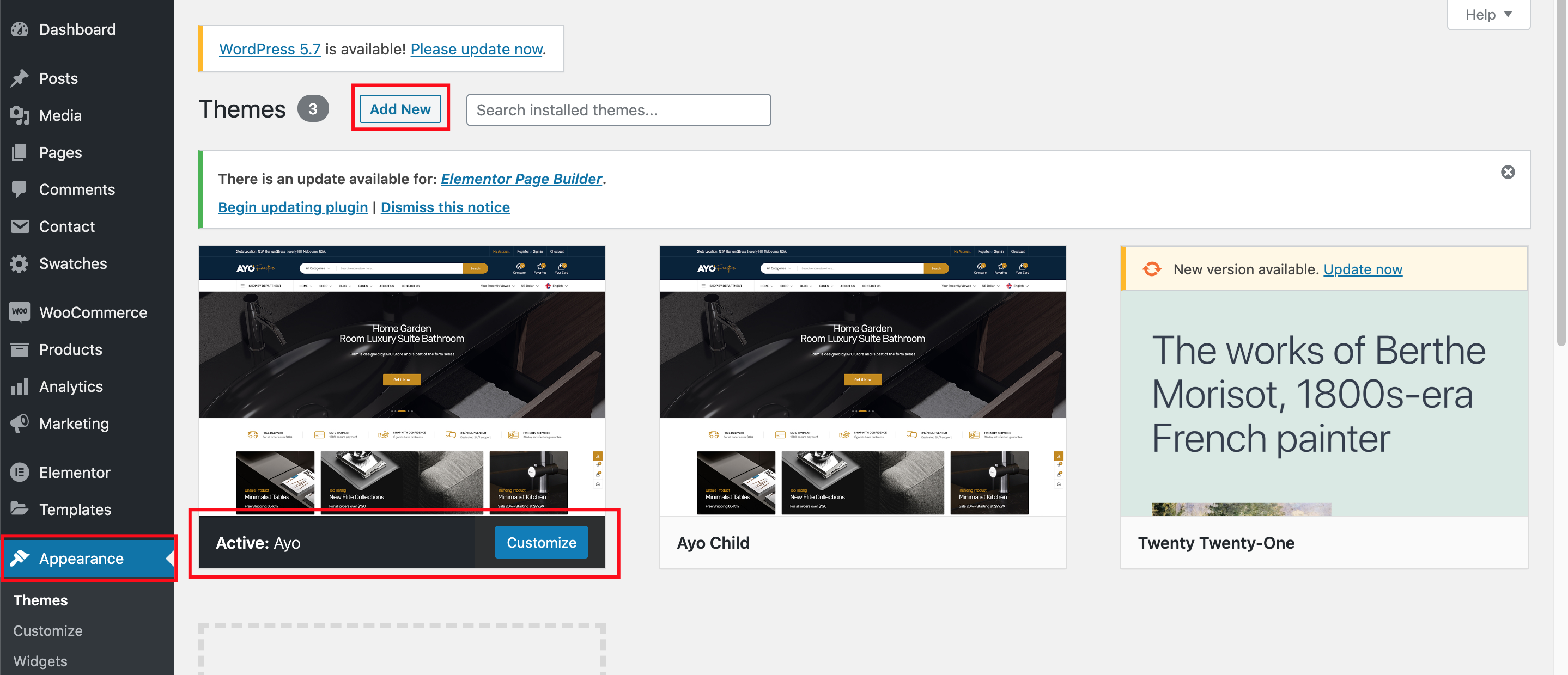 WordPress Installation