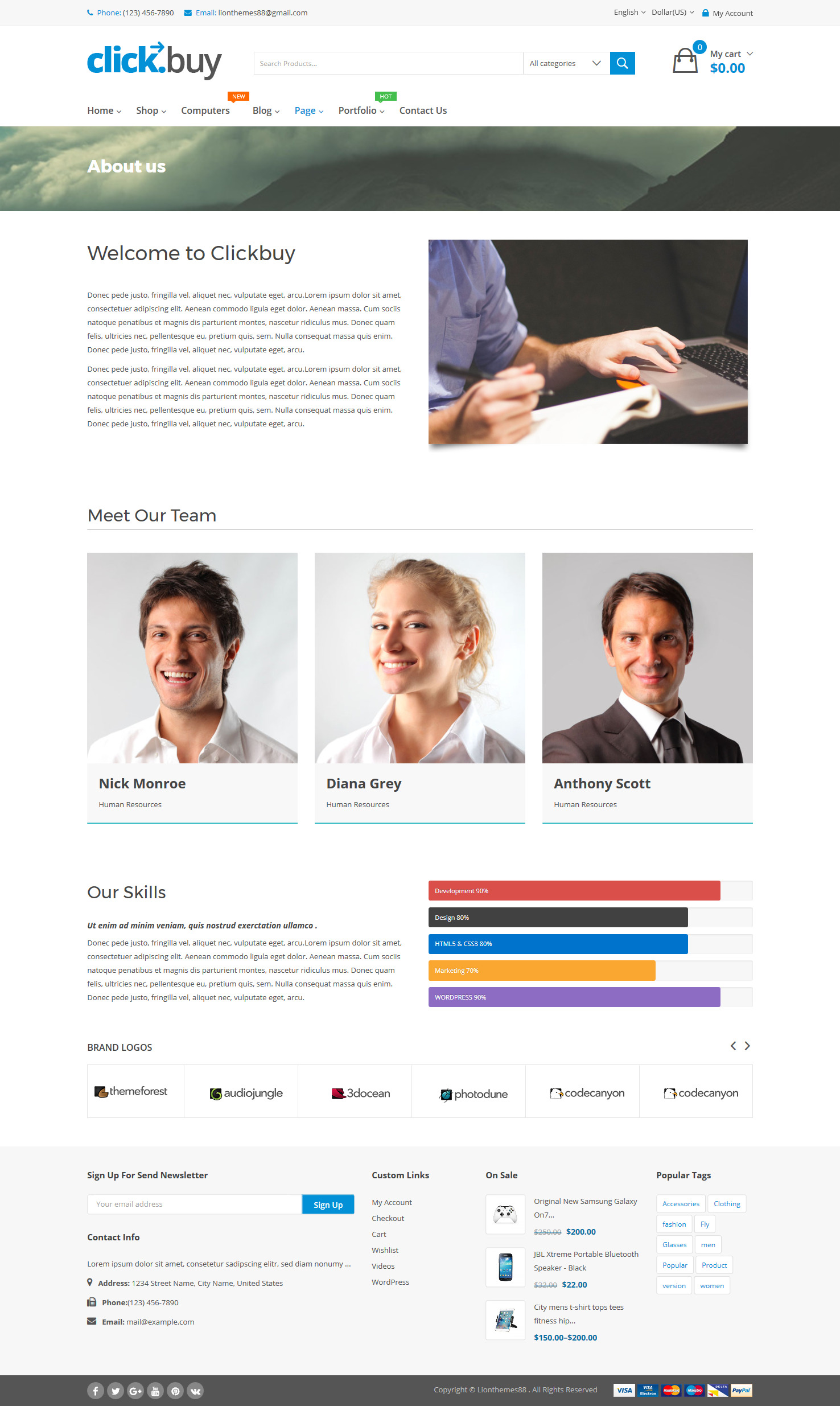 Contact Page