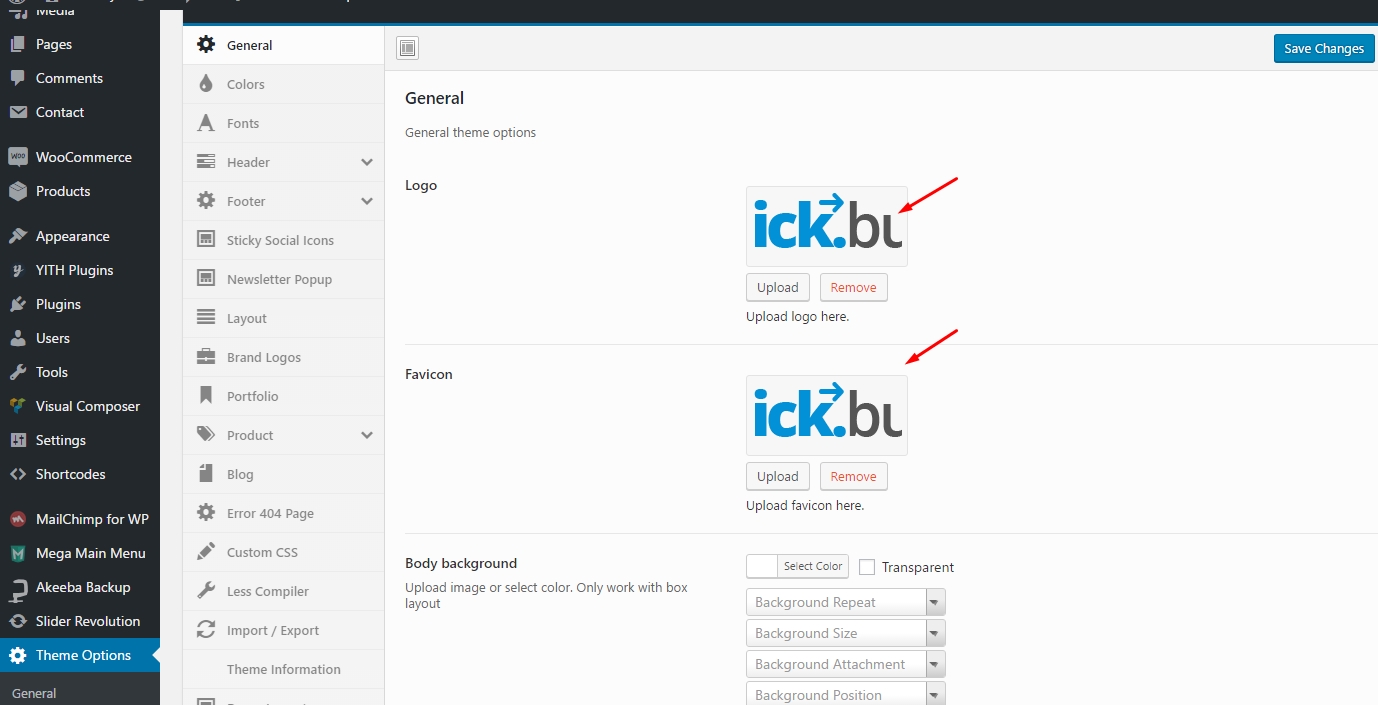 Logo & Favicon
