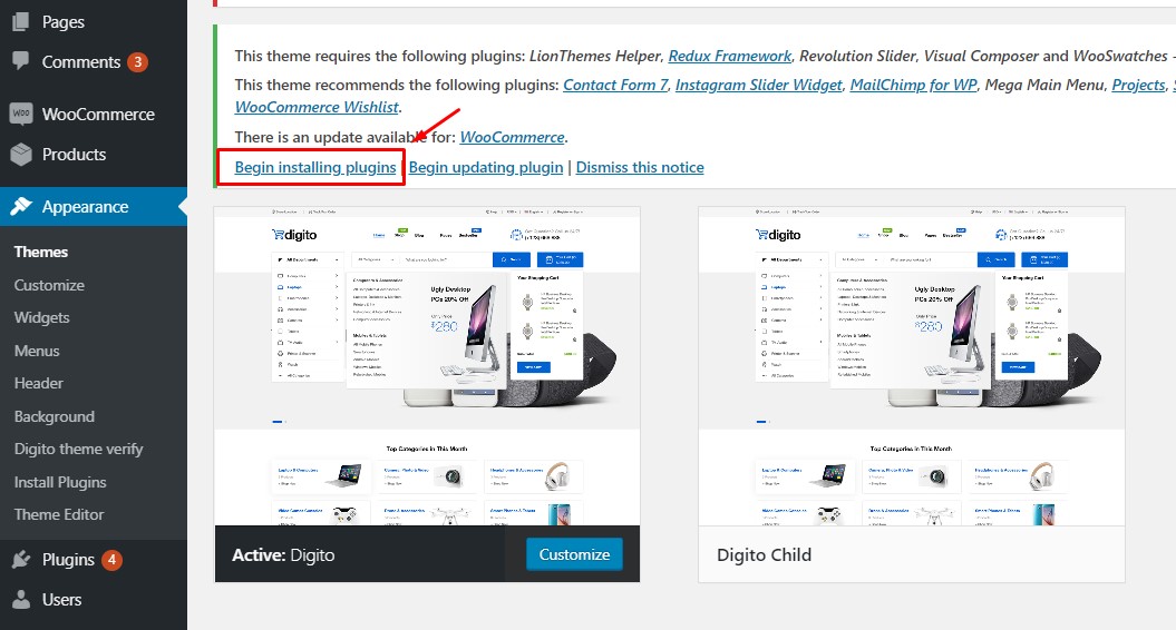 Install Required Plugins