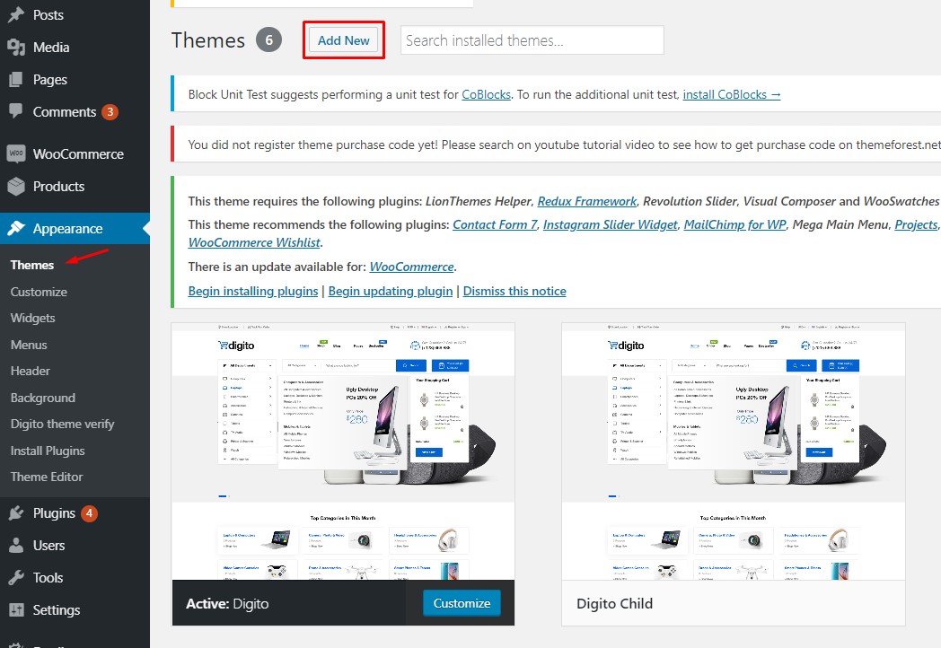 WordPress Installation