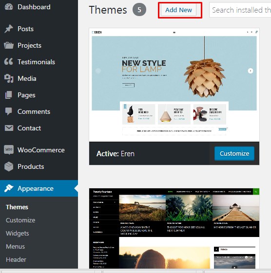 WordPress Installation