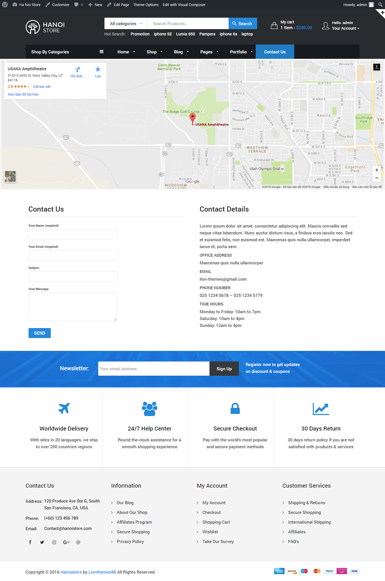Contact Page