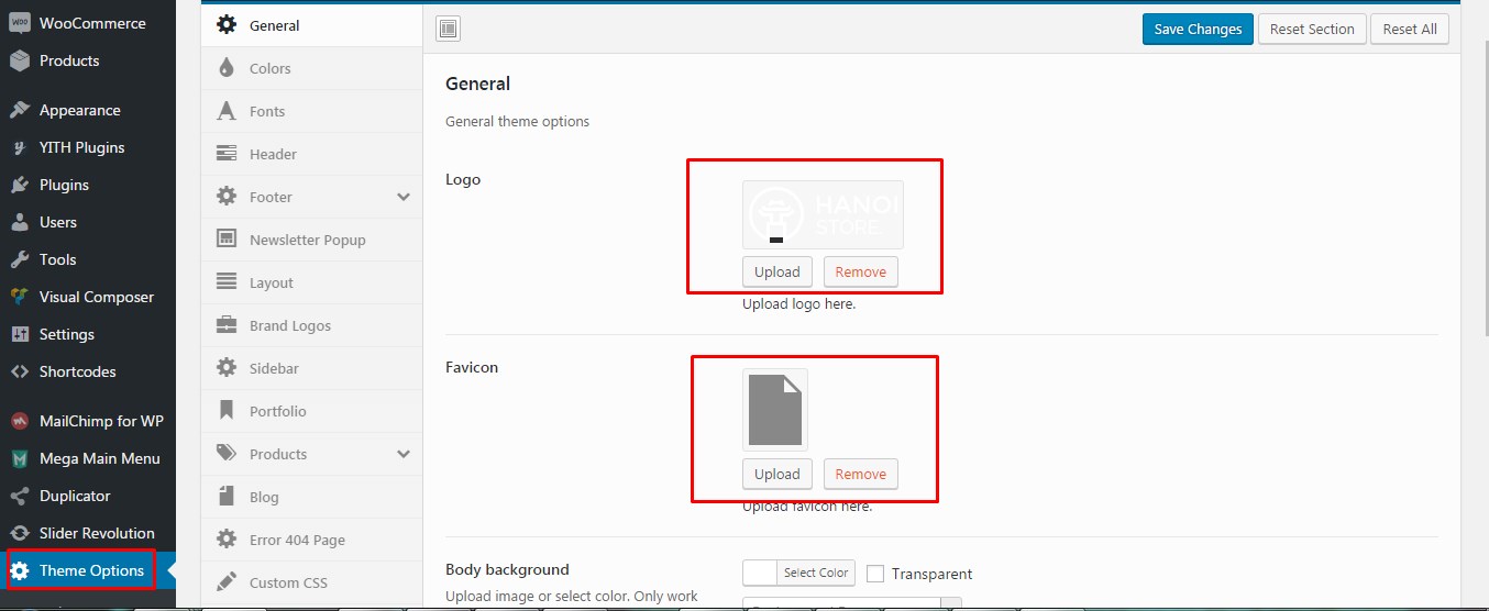 Logo & Favicon