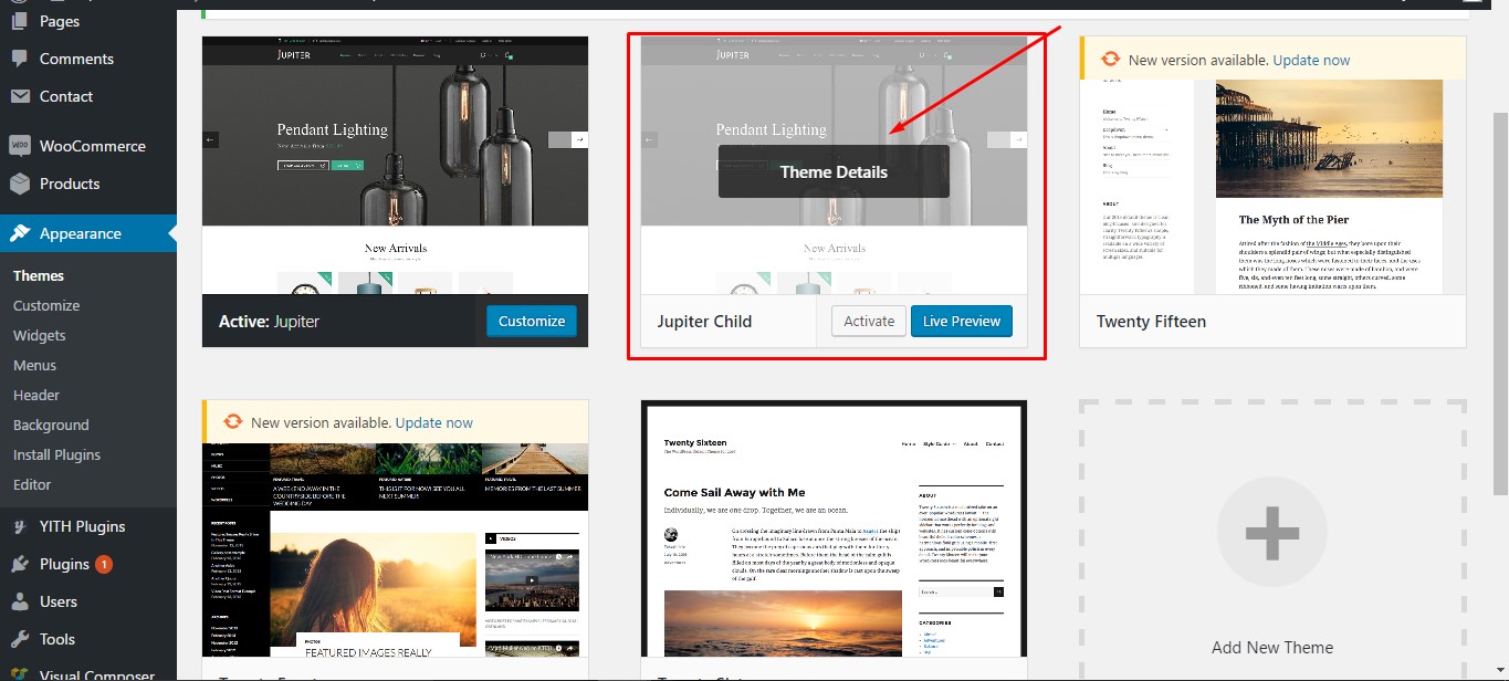 Visual Composer Elements List
