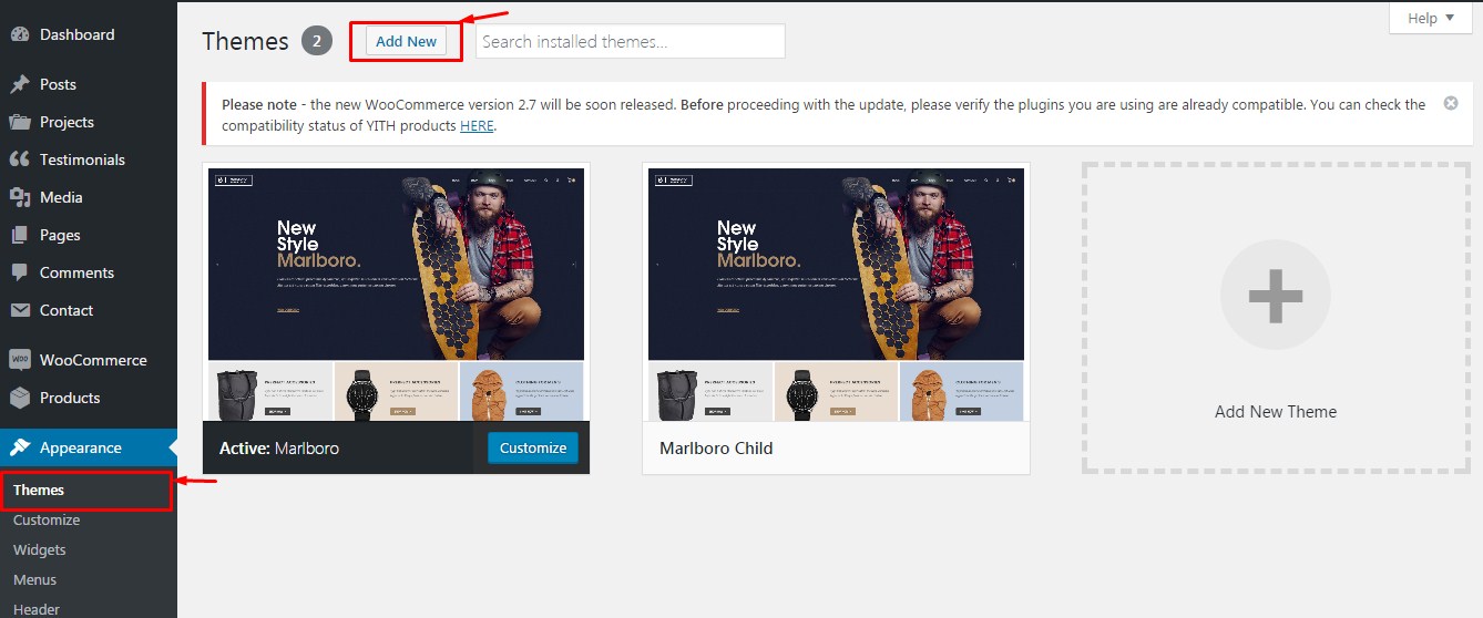WordPress Installation