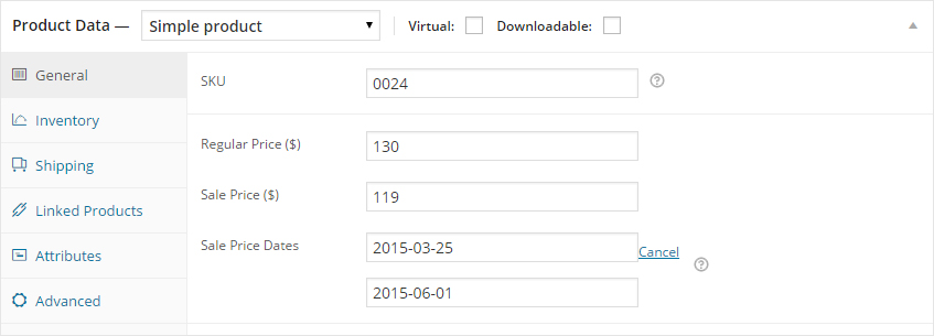 Product Data