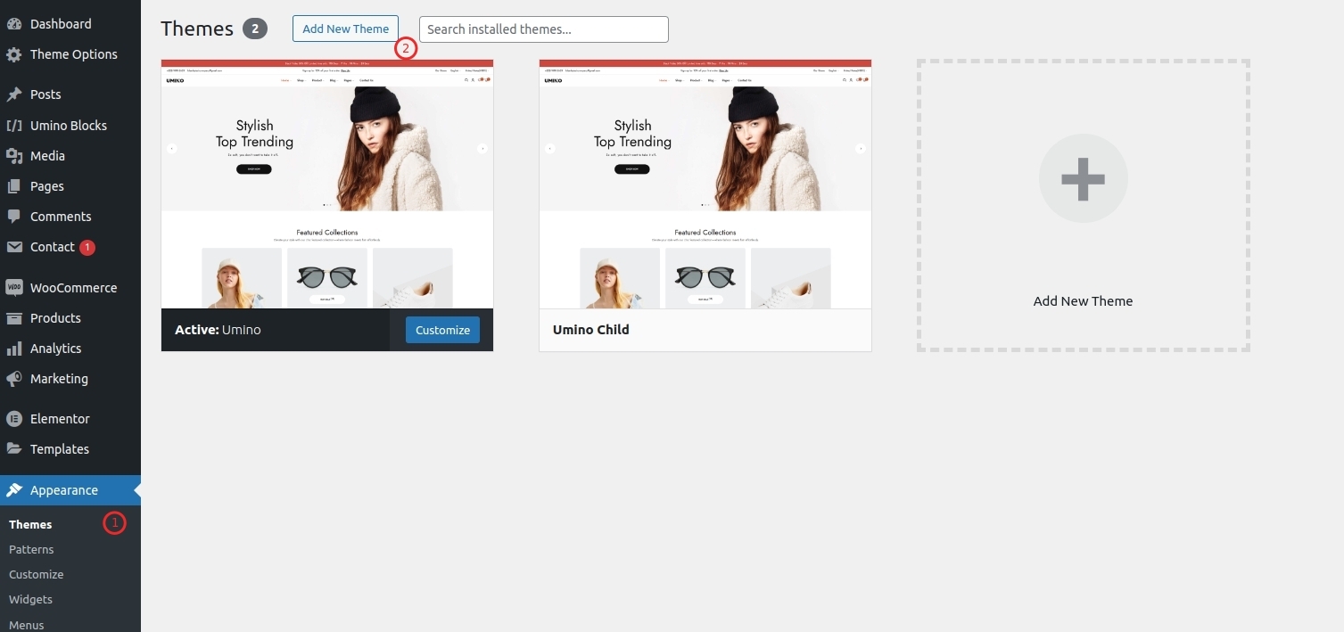 WordPress Installation