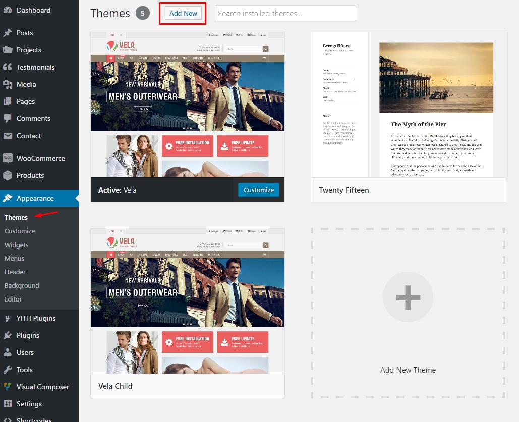 WordPress Installation